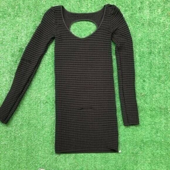 BCBGeneration Black Long Sleeve Bodycon Dress - Picture 4 of 7